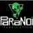 Logo for Paranoid Fabrications.